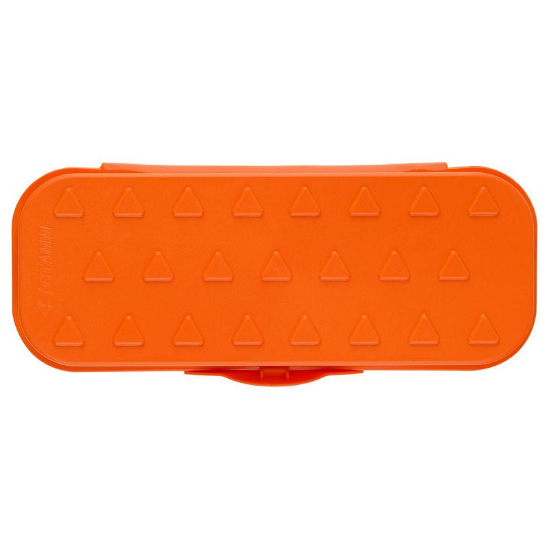 Пенал-футляр, 215*90*43 СТАММ "Ниндзя", оранжевый 