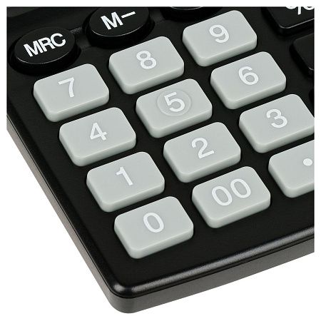 Калькулятор настольный Eleven SDC-812NR, 12 разрядов, двойное питание, 127*105*21мм, черный