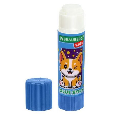 Клей-карандаш "Anime" 9 г, ВЫГОДНАЯ УПАКОВКА, BRAUBERG KIDS, 3 штуки на блистере, 272471