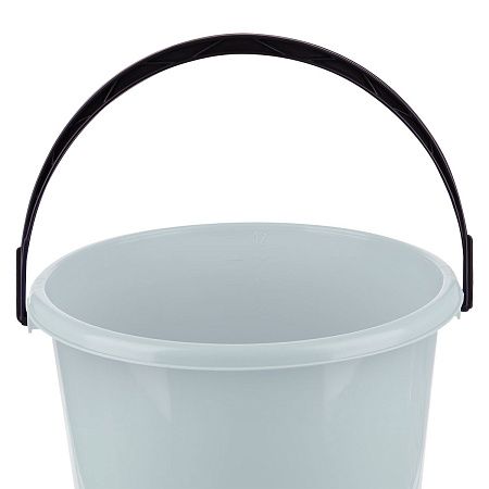 Ведро пластиковое, пищевое OfficeClean, мерная шкала, голубое, 12л