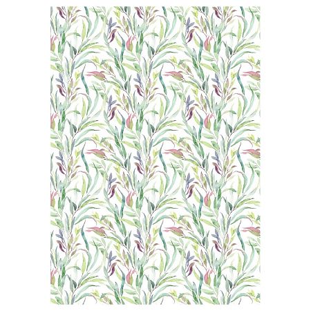 Упаковочная бумага глянц. 70*100см, MESHU "Bouquet", 80 г/м2, ассорти, 4 дизайна