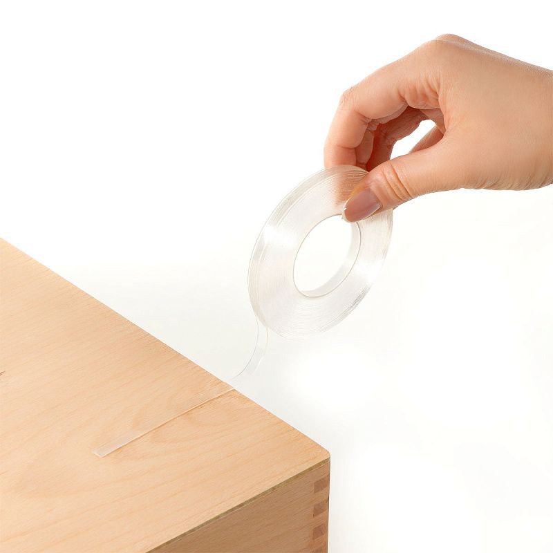 Клей-лента двусторонняя многоразовая OfficeSpace, 6мм*1мм*5м