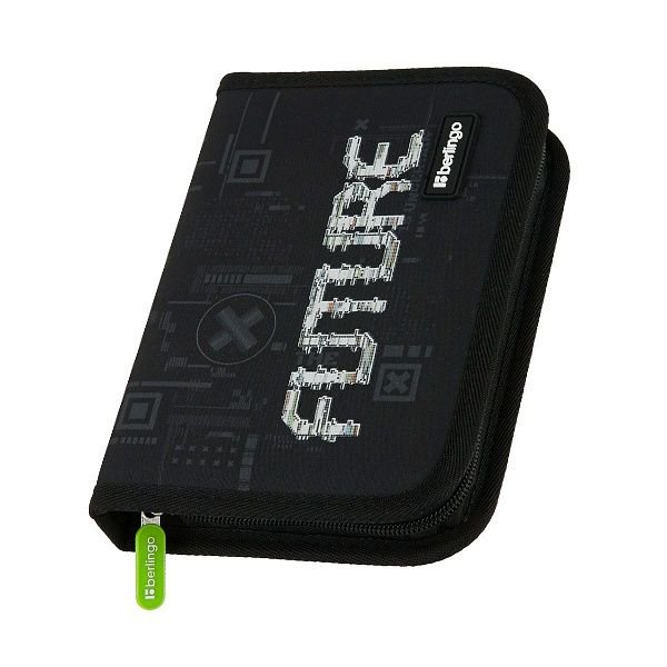 Пенал 1 отделение, 200*140*40 Berlingo "FutureX", дополнительная откидная секция, полиэстер