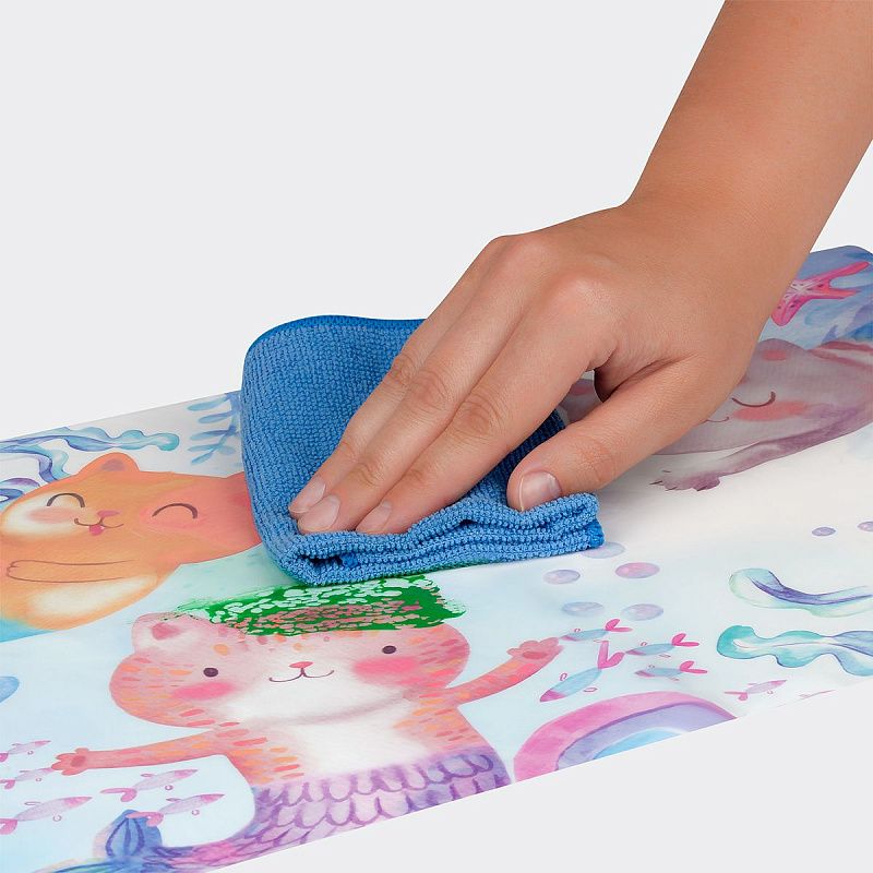 Клеенка для уроков труда Мульти-Пульти "Которусалки", 35*50см, ПВХ