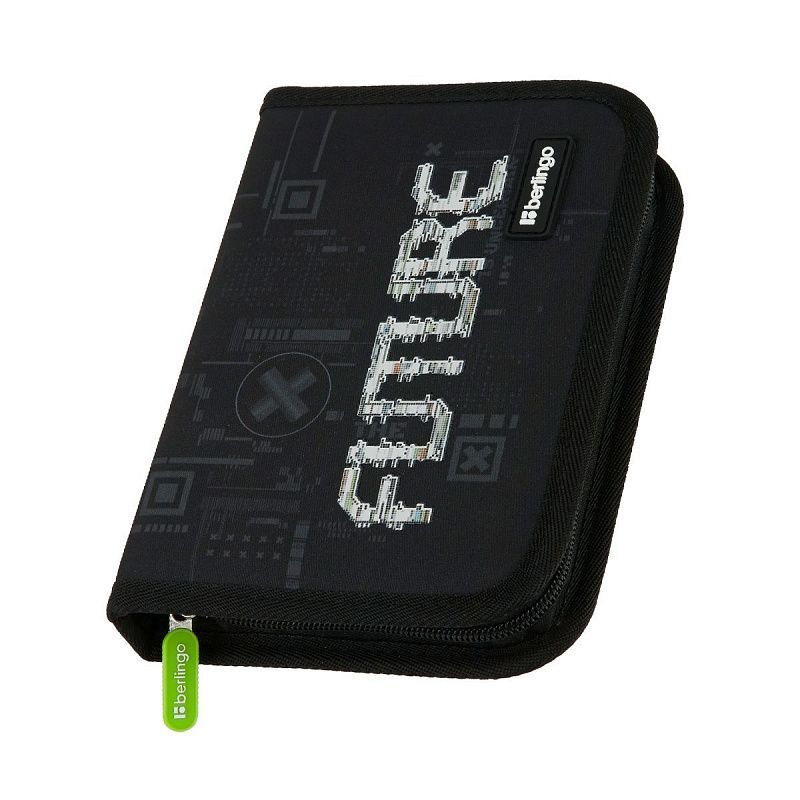 Пенал 1 отделение, 200*140*40 Berlingo "FutureX", дополнительная откидная секция, полиэстер