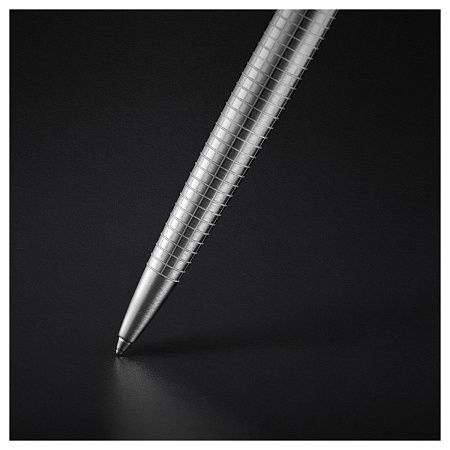 Ручка шариковая Parker "Jotter 70th Stainless Steel GT" синяя, 1,0мм, кнопочн., подарочная упаковка 
