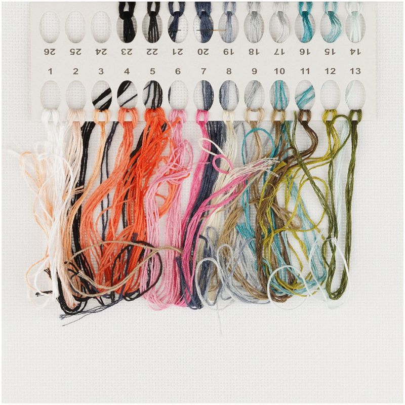 Набор для вышивания крестиком ТРИ СОВЫ "Прогулка на велосипеде", 17*16см, пакет с европодвесом