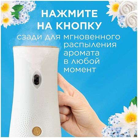 Комплект освежитель воздуха автоматич. и смен. блок Glade "Свежесть белья", 269мл 