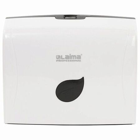 Диспенсер для полотенец LAIMA PROFESSIONAL ECO (Система H2), Z-сложения, белый, ABS-пластик, 606547 