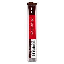 Грифели для механических карандашей Faber-Castell "Polymer", 12шт., 0,5мм, 2B