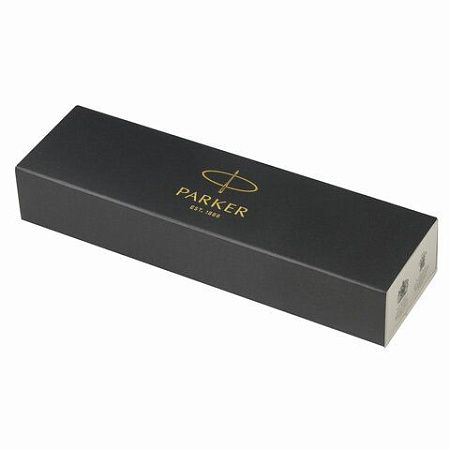 Ручка перьевая PARKER "IM Achromatic Black BT", черный матовый, нержавеющая сталь, синяя, 2127741 