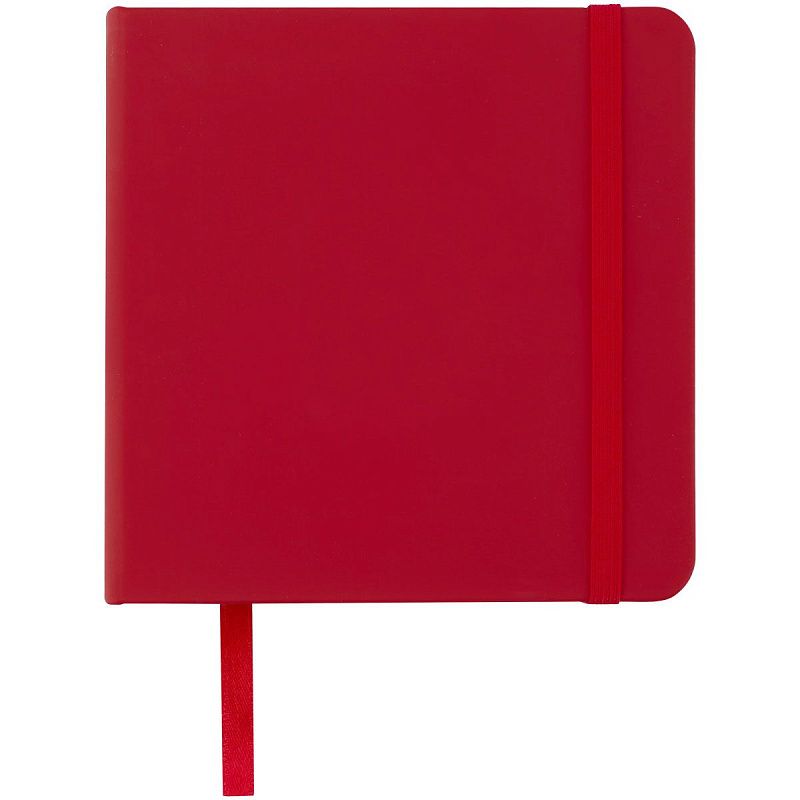 Скетчбук 80л., 120*120 Гамма "Студия", винный, твердая обложка, на резинке, слоновая кость, 140г/м2