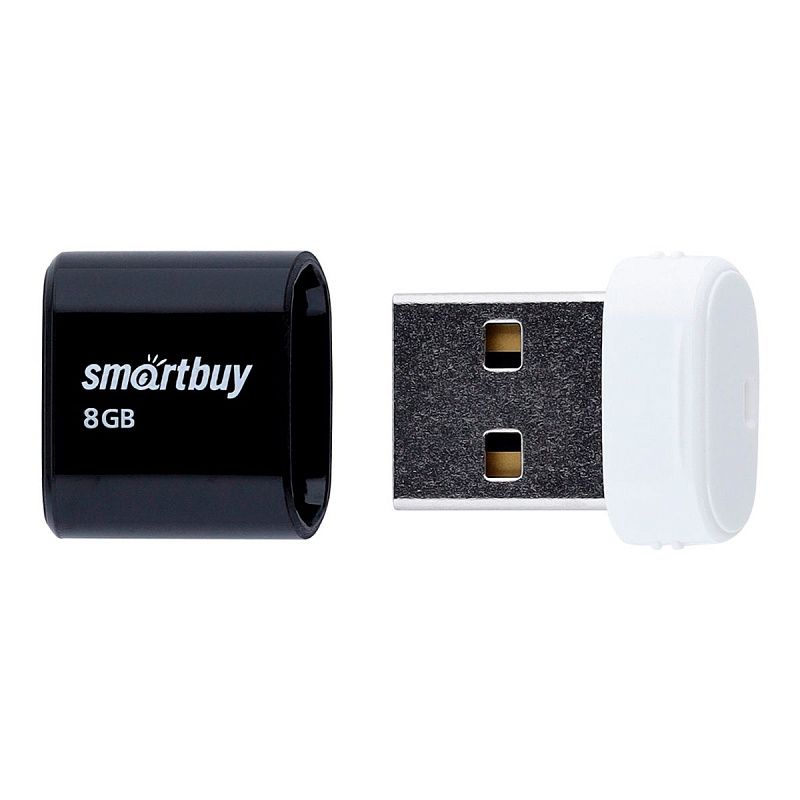 Память Smart Buy "Lara"  8GB, USB 2.0 Flash Drive, черный