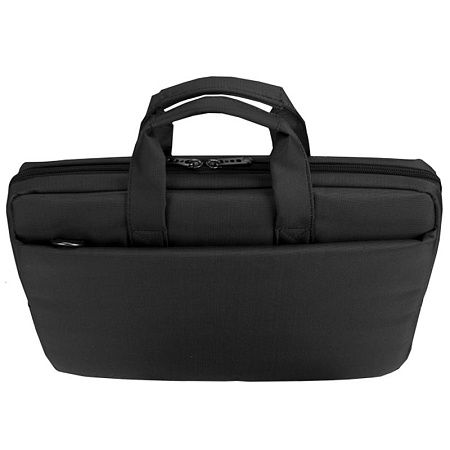 Сумка для ноутбука 15,6" Continent CC-215 BK полиэстер, черный, 400*300*60мм 
