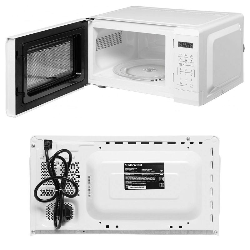 Микроволновая печь Starwind SMW4220 20л. 700Вт электронное управление, белый
