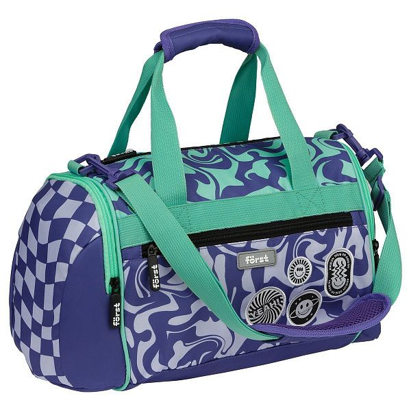 УЦЕНКА - Сумка Först "Smiley" 23*32*20см, 1 отделение, 3 кармана (осн 351793)