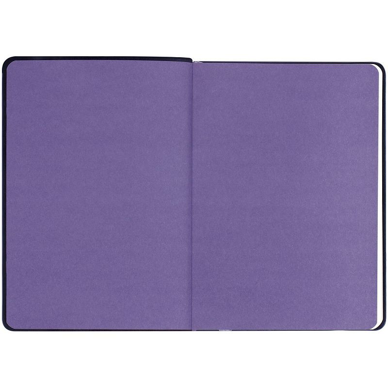 Записная книжка А6 80л. ЛАЙТ, кожзам, Greenwich Line "Classic. Lilac", с резинкой, фактурное тиснение, блок в клетку