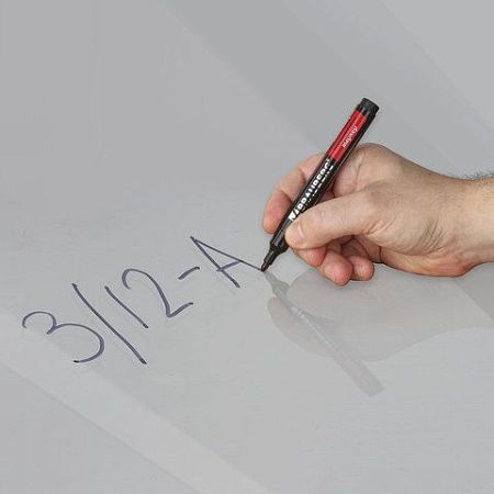 Маркер перманентный BRAUBERG "Contract", ЧЕРНЫЙ, круглый наконечник, 3 мм, 150465 
