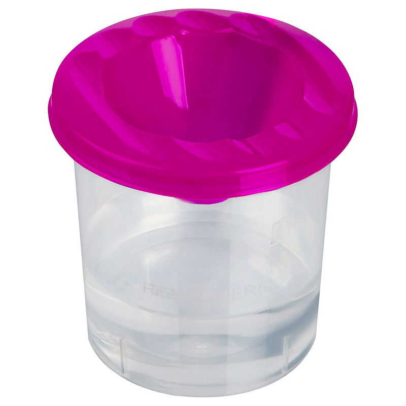 Стакан-непроливайка Гамма, розовый
