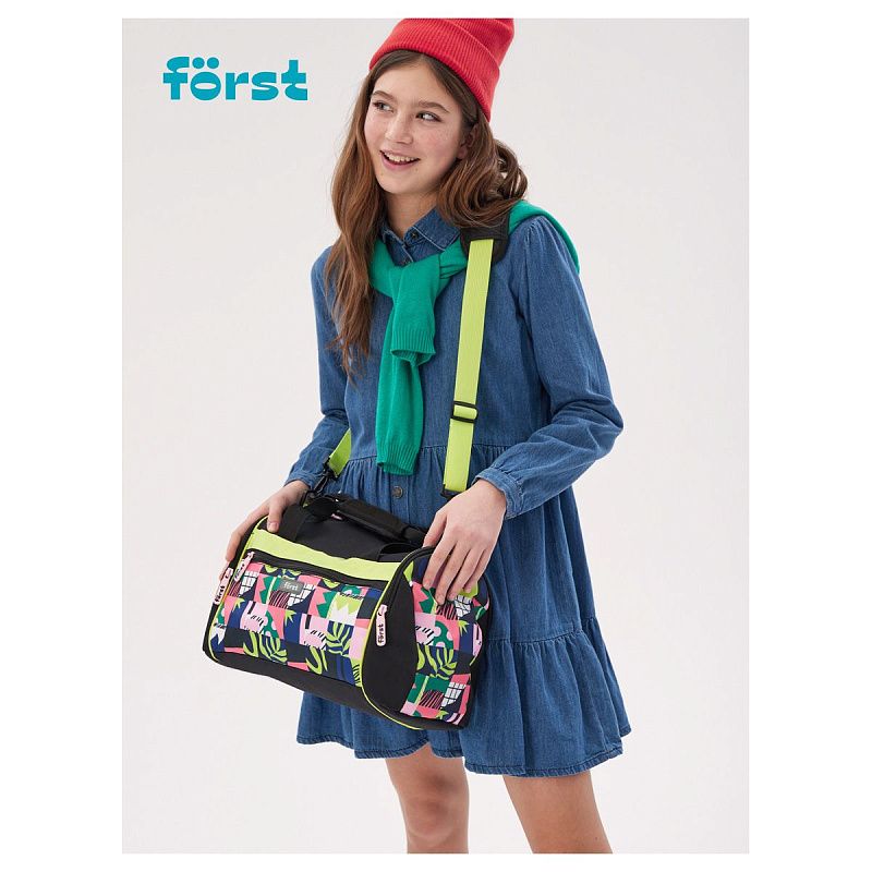 УЦЕНКА - Сумка Först "Fusion" 23*32*20см, 1 отделение, 3 кармана (осн 351792) 