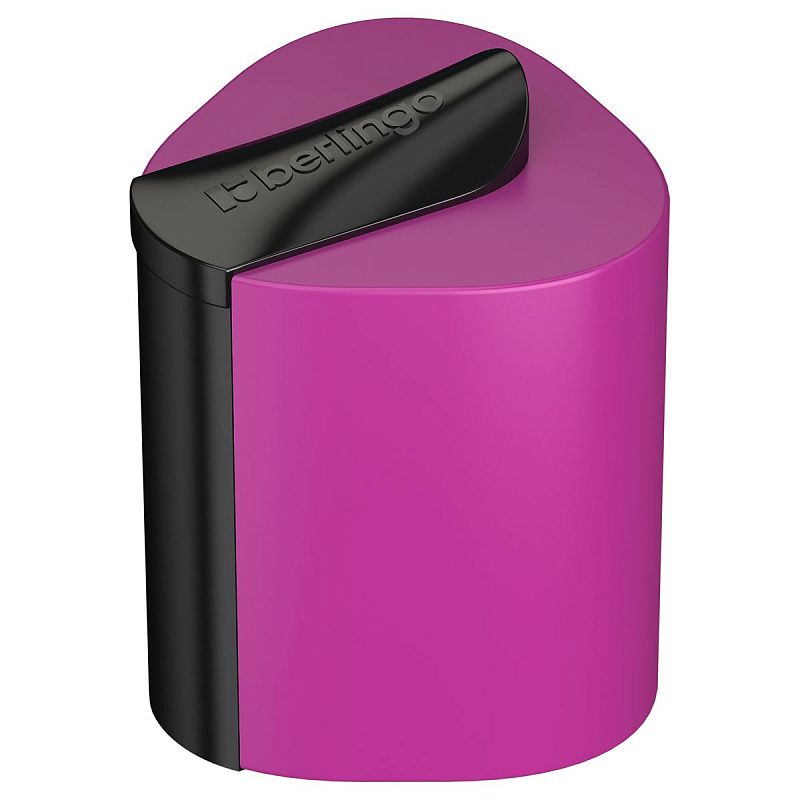 Точилка пластиковая Berlingo "Color Zone" 1 отверстие, контейнер, ассорти 