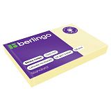 Самоклеящийся блок Berlingo "Standard", 76*51мм, 100л., желтый