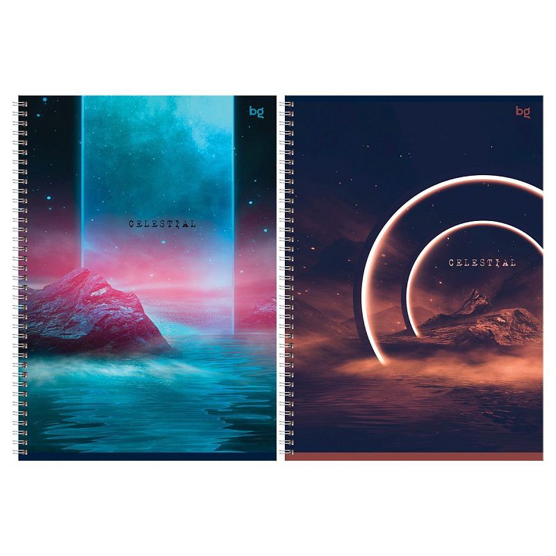 Тетрадь 96л., А4, клетка, на гребне BG "Celestial"