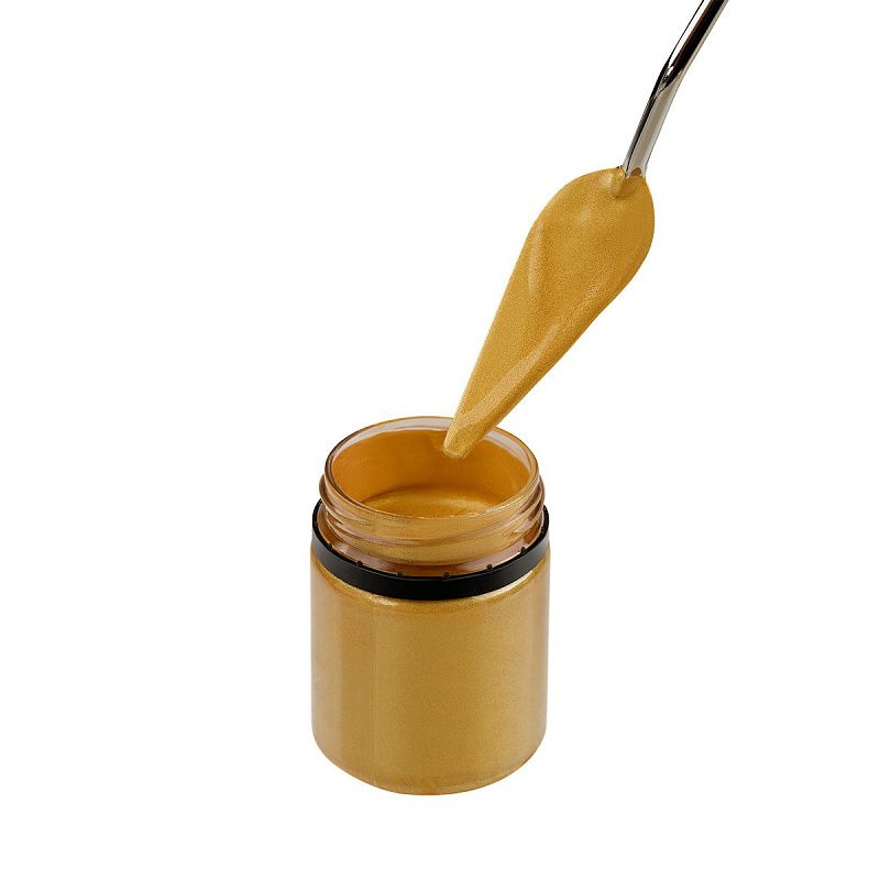 Гуашь художественная Гамма "Старый мастер", 6 цветов, 40мл, "металлик", картон.упак.