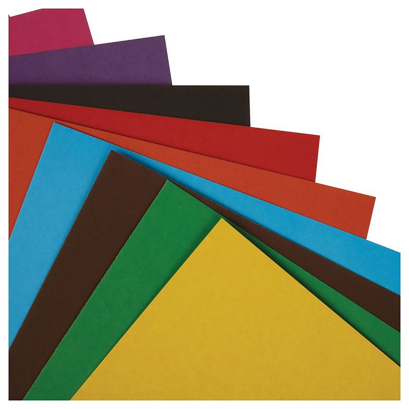 Картон цветной А4, Мульти-Пульти, 10л., 10цв., немелованный, в папке, "Приключения Енота"