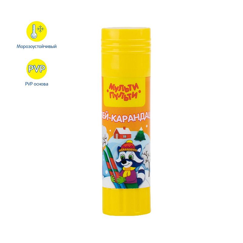 Клей-карандаш Мульти-Пульти, 20г, ПВП