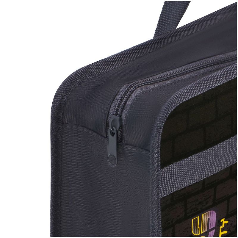 Папка с ручками А4 ArtSpace "Dino", пластик, на молнии, 75мм 