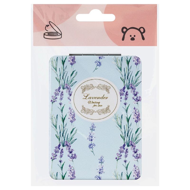 Зеркальце карманное складное MESHU "Lavender"