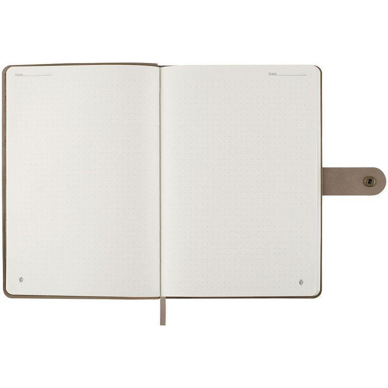 Записная книжка А5 80 л., ЛАЙТ, кожзам, Greenwich Line "Outline. Venice", с замком, тиснение фольгой, внутренний карман, блок в точку