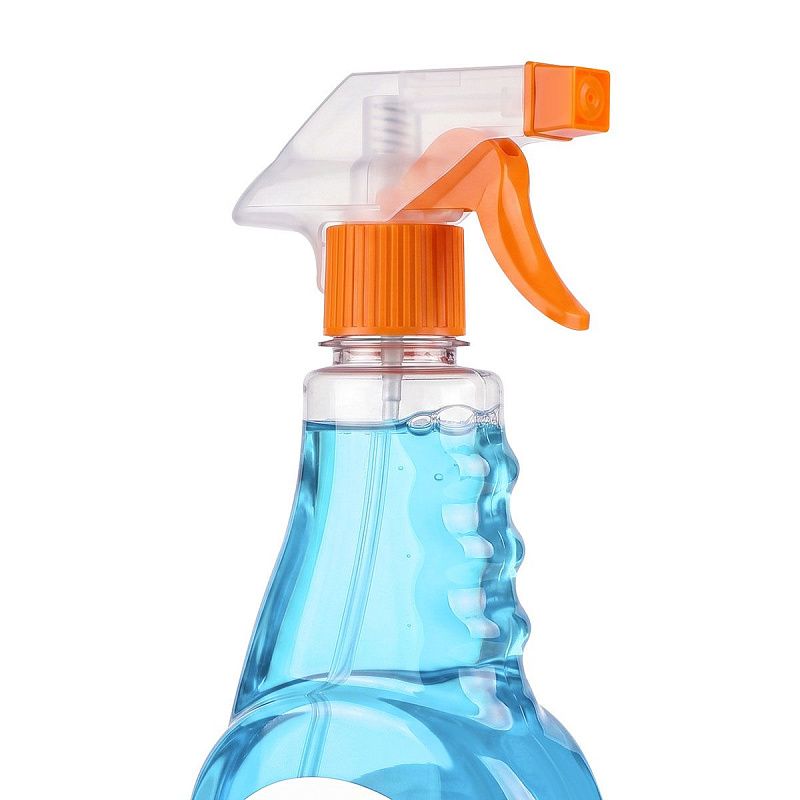Средство для мытья стекол и зеркал OfficeClean "Голубой Лед", с изопропиловым спиртом, 500мл, курок 