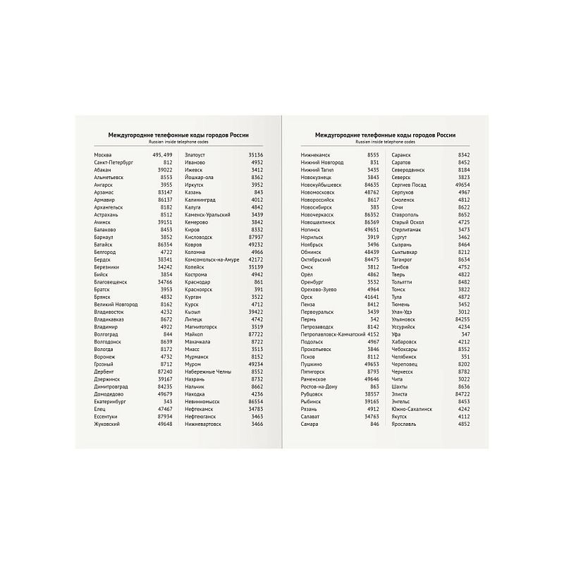 УЦЕНКА - Телефонная книга А7, 64л., кожзам, OfficeSpace "Winner" синий, с вырубкой