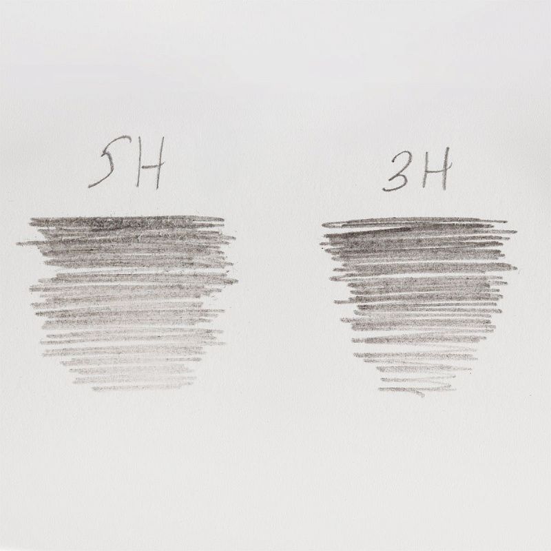 Набор карандашей ч/г Koh-I-Noor "1500 Graphic" 12шт., 5B-5H, заточен., метал. пенал 