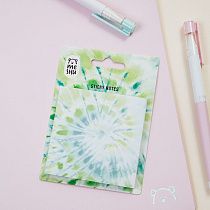 Самоклеящийся блок MESHU "Candy color", 75*75мм, 50л., европодвес, Lime