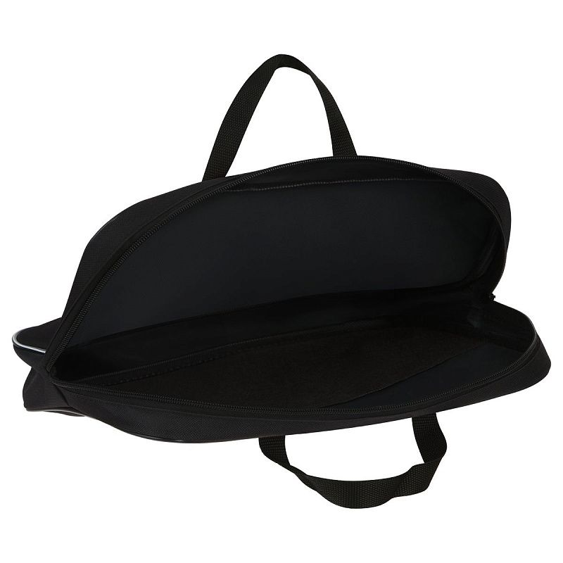 Папка с ручками Премиум А4 ArtSpace "Черная", полиэстер, на молнии, 70мм 