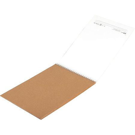 Скетчбук 40л., А4 ArtSpace "Craft style", на гребне, крафт, 80г/м2