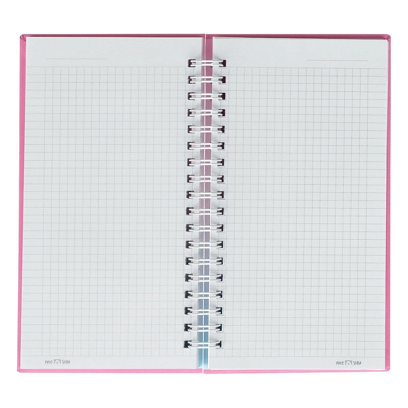 Записная книжка 95*175 мм 96л. на гребне MESHU "No bad days", матовая ламинация, твердая обложка, выборочный УФ-лак