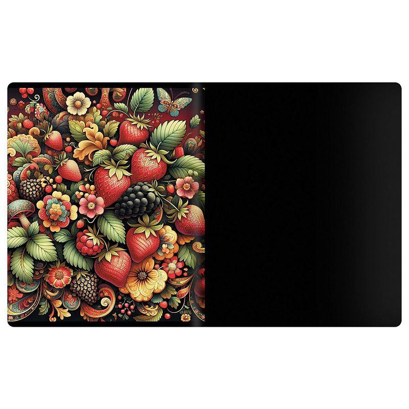 Тетрадь предметная 48л. BG "Информационное поле" - Русский язык, soft-touch ламинация, выб. лак