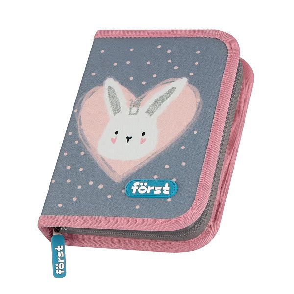 Пенал 1 отделение, 200*140*40 Först "Little Friend", дополнительная откидная секция, полиэстер