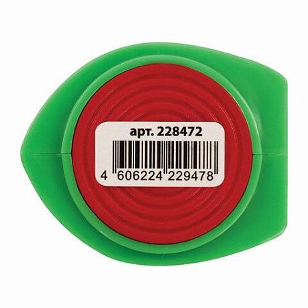 Точилка BRAUBERG "Flash", с контейнером, пластиковая, корпус ассорти, 228472 