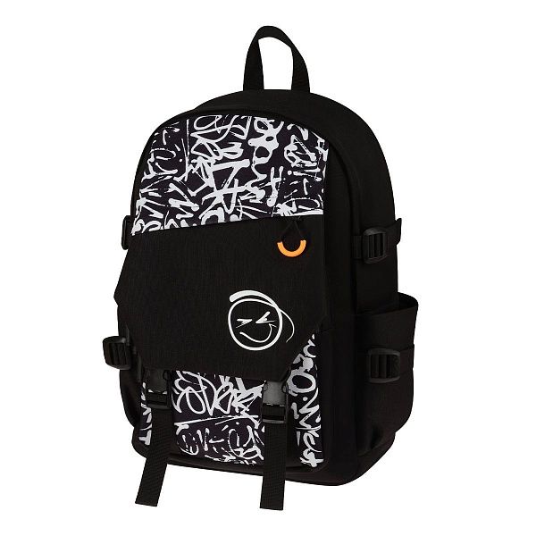 Рюкзак Först F-City "Street Beat" 43,5*28*16см, 1 отделение, 5 карманов, уплотненная спинка