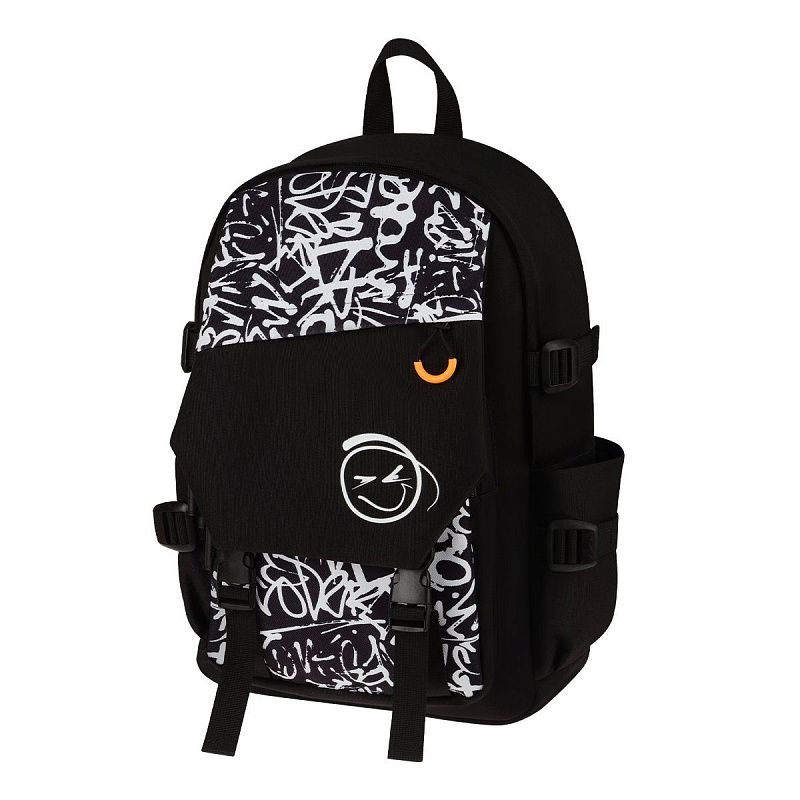 Рюкзак Först F-City "Street Beat" 43,5*28*16см, 1 отделение, 5 карманов, уплотненная спинка