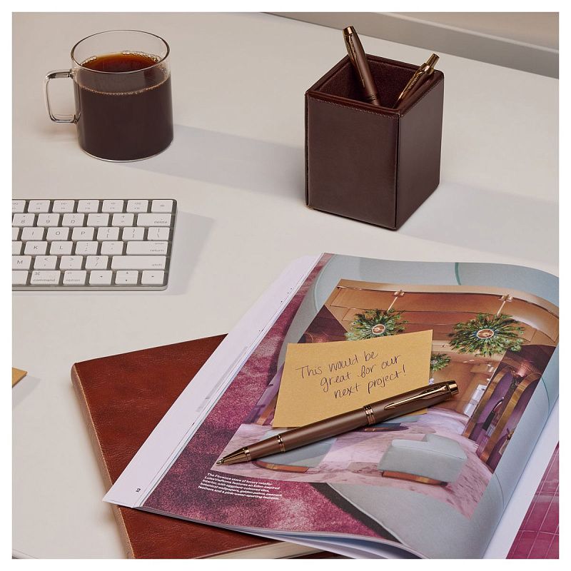 Ручка-роллер Parker "IM Professionals Monochrome Burgundy" черная, 0,5мм, подарочная упаковка 