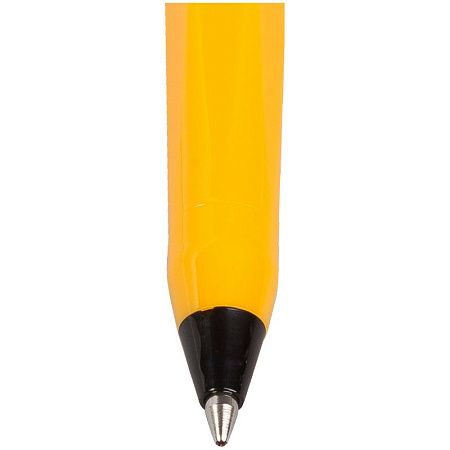 Набор шариковых ручек Schneider "Tops 505 F" 10шт., черные, 0,8мм, оранжевый корпус 