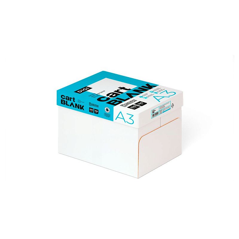 Бумага Cartblank "Digi" А3, 160г/м2, 250л., 146%