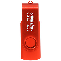 Память Smart Buy "Twist"  32GB, USB 3.0 Flash Drive, красный