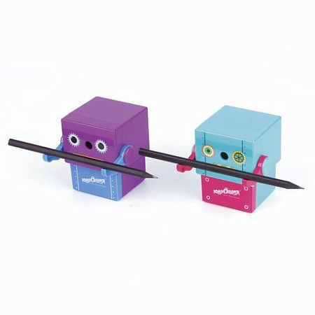 Точилка механическая ЮНЛАНДИЯ "I-Robot", корпус ассорти, 228484 